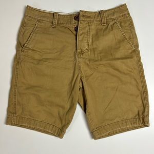 Hollister Men’s Dark Khaki Shorts